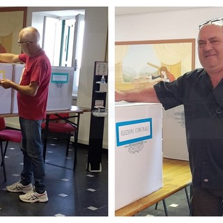 I due candidati a Sindaco ieri al voto e, sotto, i dati dal sito 'Eligendo' I due candidati a Sindaco ieri al voto e, sotto, i dati dal sito 'Eligendo'