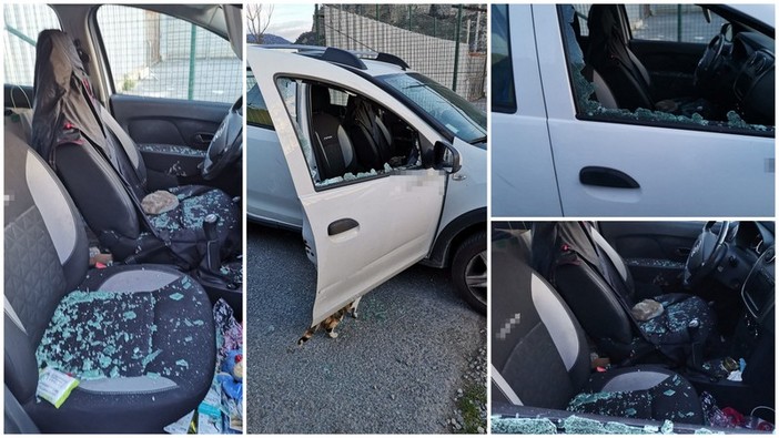 Ventimiglia, spaccano i finestrini dell'auto con una pietra: il furto davanti al gattile (Foto) Ventimiglia, spaccano i finestrini dell'auto con una pietra: il furto davanti al gattile (Foto)