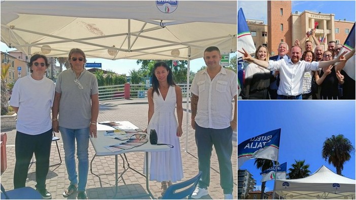 Fratelli d'Italia di Ventimiglia conferma la piena fiducia ai suoi assessori Fratelli d'Italia di Ventimiglia conferma la piena fiducia ai suoi assessori