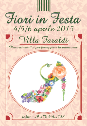 Borgo Villa Faraldi: al via la quarta edizione di 'Fiori in Festa' in occasione dei festeggiamenti pasquali