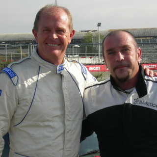 Francesco 'Borg' Borgogno (a destra) con Piero Liatti