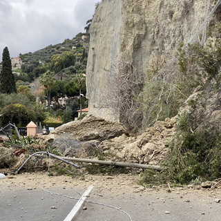 Ventimiglia: frana di gennaio in corso Toscanini, servono 500mila euro che arriveranno dalla Regione
