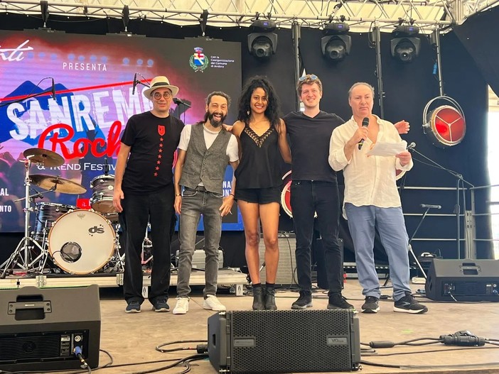 I Filodiretto sul palco della finale