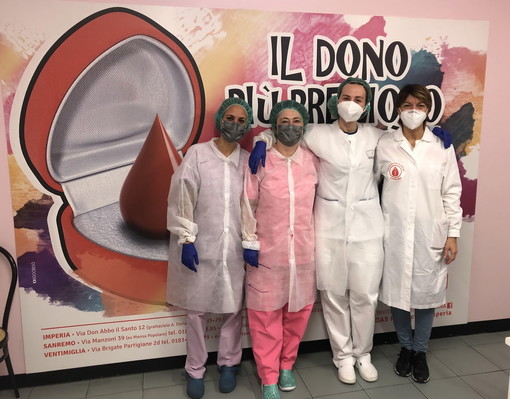 Coronavirus: l’appello della Fidas di Sanremo per continuare a donare sangue “Aiutiamo chi ha bisogno in totale sicurezza”