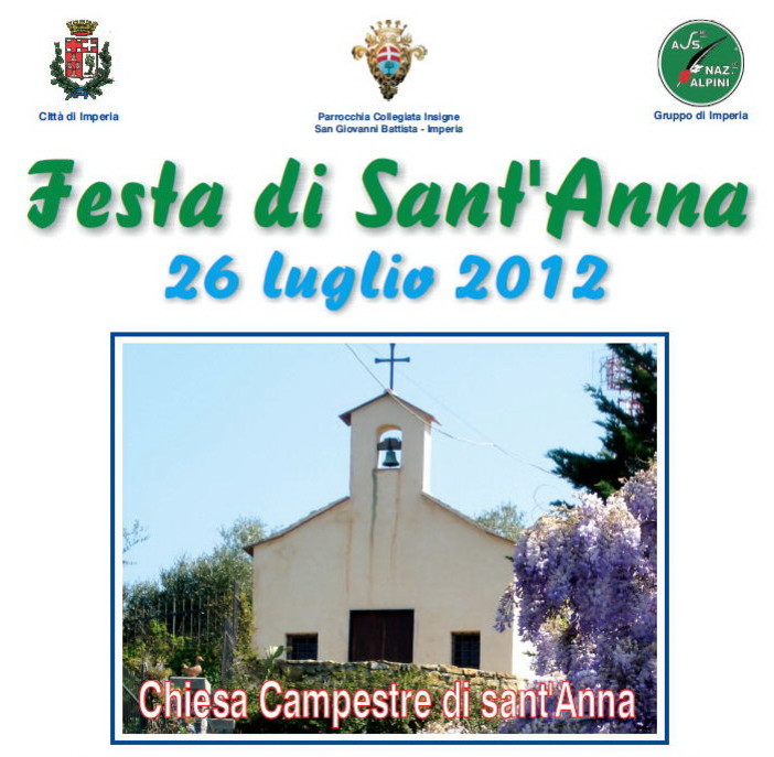 Imperia: domani torna la 'Festa di Sant'Anna', organizzata dagli Alpini