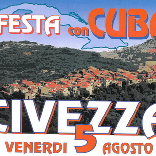 Civezza: domani sera la classica 'Festa Cubana' organizzata dall'associazione 'Itala-Cuba' Civezza: domani sera la classica 'Festa Cubana' organizzata dall'associazione 'Itala-Cuba'