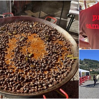 A Camporosso la Festa della lumaca della val Nervia, Gibelli: "E' stata un successo" (Foto)