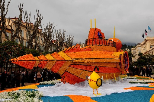 Mentone: le più belle foto di Franco Magnetto alla sfilata di ieri alla 'Festa dei Limoni'