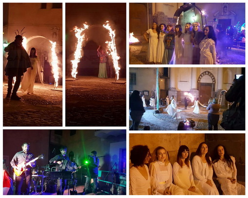 Triora: tanta gente e grandi emozioni ieri sera per lo spettacolo di fuoco di 'Beltane' (Foto) Triora: tanta gente e grandi emozioni ieri sera per lo spettacolo di fuoco di 'Beltane' (Foto)