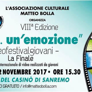 Sanremo: domenica pomeriggio al Casinò la finale del videofestival giovani “Ciak...un'emozione”
