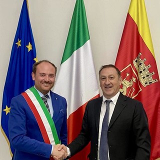 Ventimiglia, il sindaco Di Muro incontra il nuovo prefetto di Imperia: Antonio Giaccari