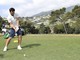 Sanremo: Fabio Fognini dalla racchetta da tennis alla mazza da golf. Il famoso tennista ha partecipato al Rolex Golf 2019