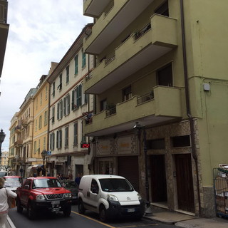 Via Marsaglia a Sanremo trasformata in un autodromo Via Marsaglia a Sanremo trasformata in un autodromo