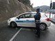 Ventimiglia: rimane chiuso al traffico corso Francia per la frana di ieri, si passa da corso Toscanini (Foto)