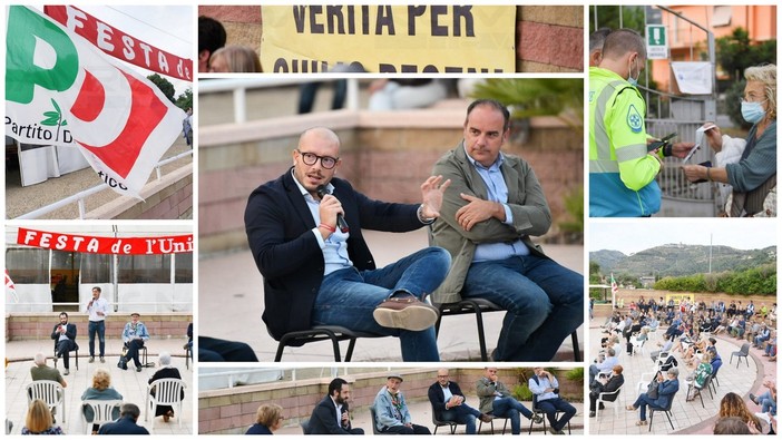 Camporosso: ieri pomeriggio a Bigauda la prima Festa dell'Unità dopo mesi di Covid (Foto)