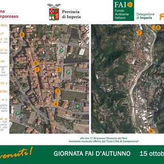 Camporosso: fino alle 18 residenti e turisti alla scoperta della cittadina per la giornata 'Fai d'Autunno' (Video)