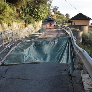 Sanremo: frana in strada privata Valloni-Tasciaire, parte l’iter comunale per il ripristino e la costruzione di una strada alternativa (Foto)