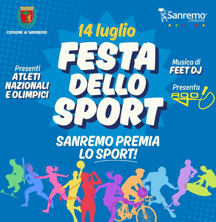 Sanremo celebra le realtà sportive cittadine: lunedì a Pian di Nave la grande “Festa dello Sport”