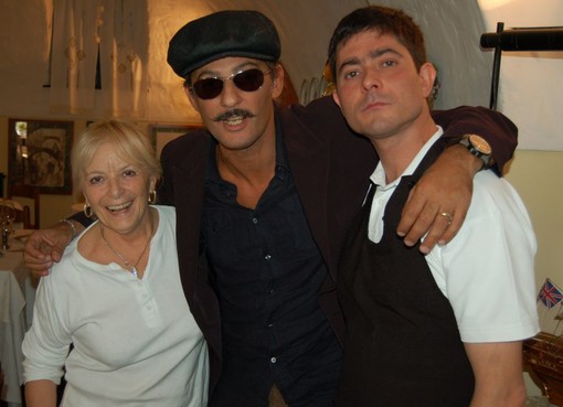 Fiorello al ristorante 'Da Vittorio'