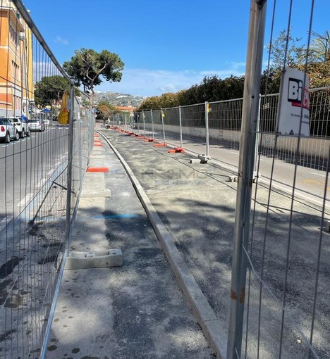 L'atto finale del cantiere di via Nino Bixio L'atto finale del cantiere di via Nino Bixio