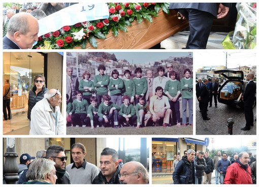 Sanremo: tanta Sanremese ai funerali del 'Prof' Stefano Ferrari, ma non c'era il Gonfalone della città