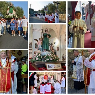 Diano Calderina: grande partecipazione di fedeli ieri per la festa e la Messa per San Giacomo (Foto)