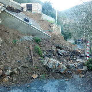 Sanremo: il Sindaco Alberto Biancheri interviene sulla frana di Suseno Inferiore "Domani il problema dovrebbe essere superato"