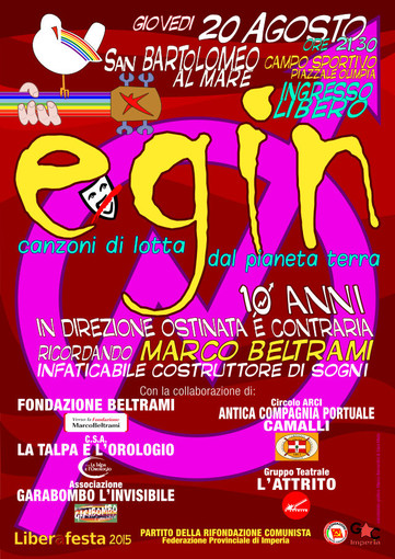 San Bartolomeo al Mare: stasera Paolo Ferrero alla Festa della Liberazione del PRC