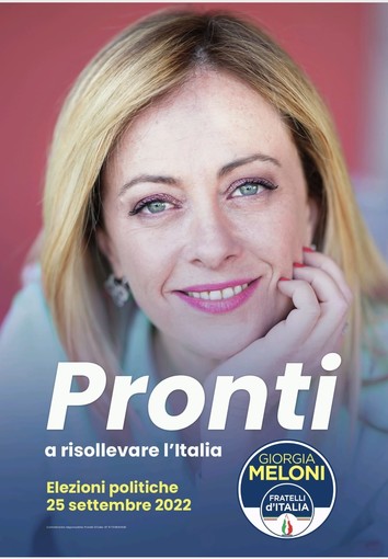 Elezioni politiche, domani Fratelli d'Italia incontra i cittadini sul lungomare di Vallecrosia Elezioni politiche, domani Fratelli d'Italia incontra i cittadini sul lungomare di Vallecrosia