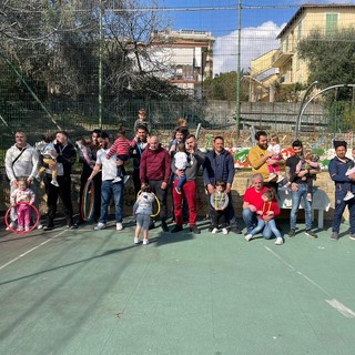 Sanremo: giochi e tanto divertimento ieri per i bambini di Villa Peppina con la Festa del Papà (Foto)