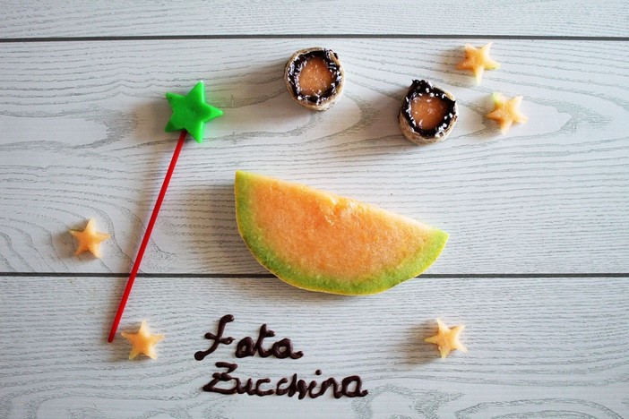 Felici &amp; Veloci, la nuova ricetta di Fata Zucchina: sushi di melone