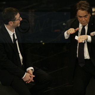 Fabio Fazio e Maurizio Crozza
