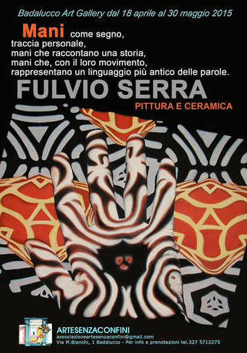 Badalucco: dal 18 al 30 aprile l'esposizione delle ceramiche di Fulvio Serra alla Art Gallery Badalucco: dal 18 al 30 aprile l'esposizione delle ceramiche di Fulvio Serra alla Art Gallery