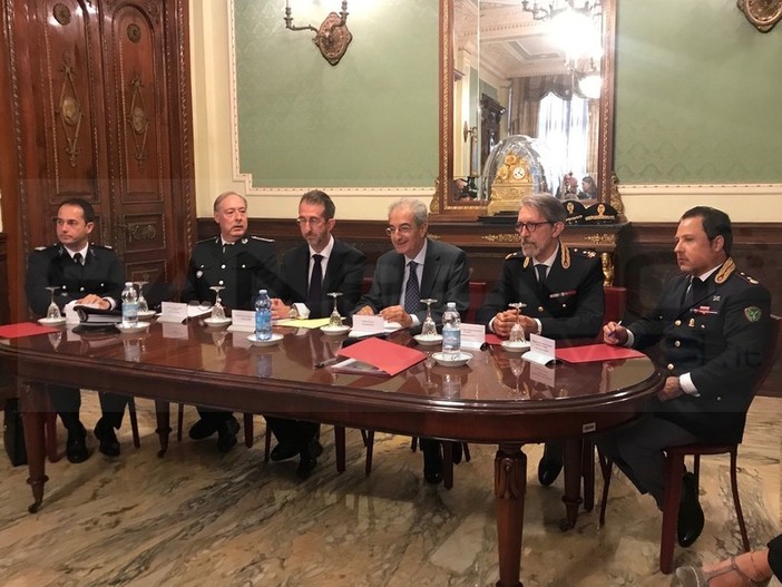 Anche il Dirigente della Polizia di Frontiera di Ventimiglia alla firma del protocollo tra Italia e Francia oggi a Cuneo (Foto)