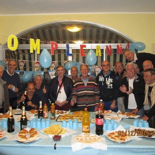 Ventimiglia: festa per il super veterano Bruno Renosi, pensionato inossidabile del club