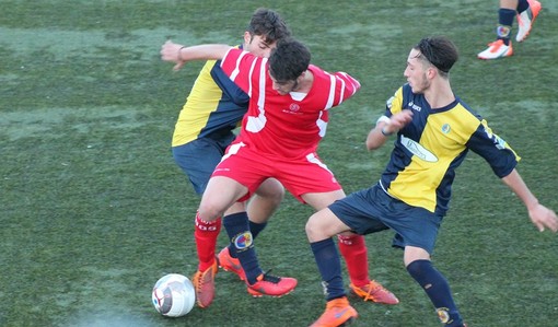 Nella foto Federico Cugge in azione