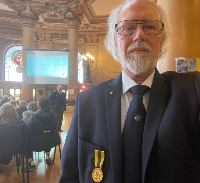 Convegno del consolato generale Liguria della Federazione dei Maestri del Lavoro: anche imperiesi a Genova Convegno del consolato generale Liguria della Federazione dei Maestri del Lavoro: anche imperiesi a Genova