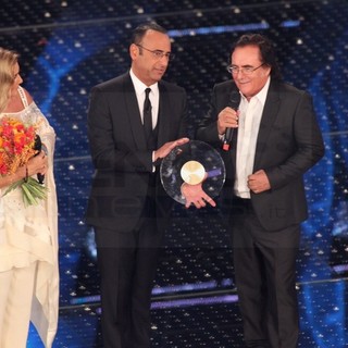 #Sanremo2015: Al Bano e Romina infiammano la platea dell'Ariston, anche per loro è standing ovation