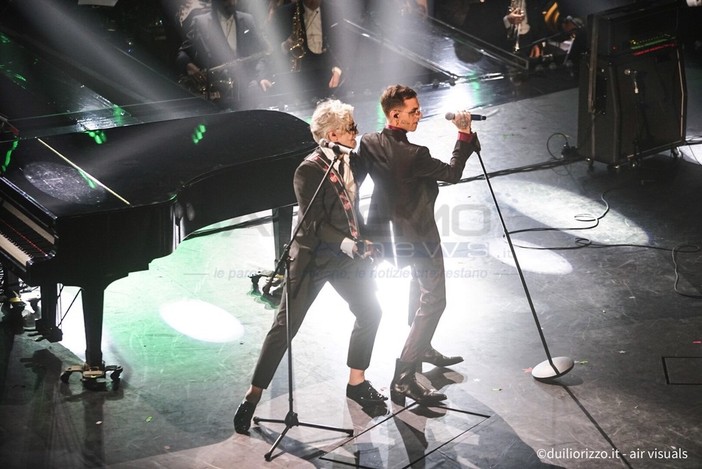 Achille Lauro con Morgan