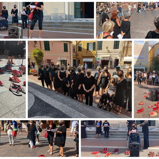 Imperia: 'Flash Mob' contro la violenza sulle donne, il toccante racconto della morte della ventimigliese Sharon Micheletti (Foto e Video) Imperia: 'Flash Mob' contro la violenza sulle donne, il toccante racconto della morte della ventimigliese Sharon Micheletti (Foto e Video)