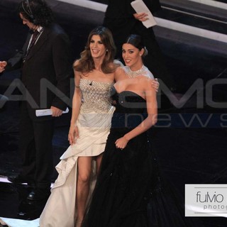 Belene Rodriguez ed Elisabetta Canalis rimaste senza fiori