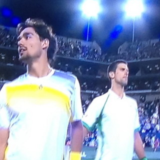 Tennis: Fabio Fognini strappa un set al n° 1 al Mondo Djokovic, nel secondo turno di Indian Wells