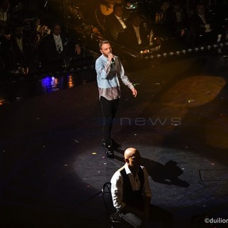 Anastasio con Claudio Bisio al 69° Festival di Sanremo Anastasio con Claudio Bisio al 69° Festival di Sanremo