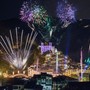 Spettacolo pirotecnico musicale a Dolceacqua