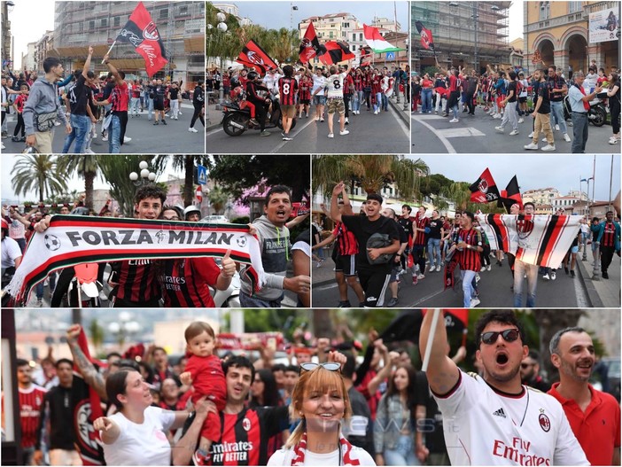 Le immagini della festa a Sanremo e Imperia