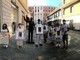 Ieri in centro un 'Flasmob' con mostra itinerante di Rete Sanremo Solidale: &quot;No al Cpr a Ventimiglia&quot;