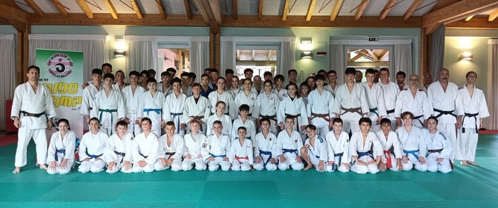 Judoka del Budo Sanremo, Ludovica Pesce al camp di specializzazione di Lavarone
