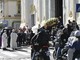 Il funerale alla chiesa degli Angeli