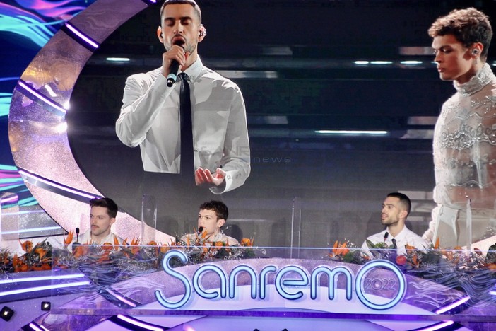 Mahmood e Blanco in conferenza stampa