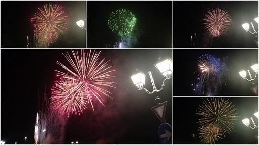Ventimiglia, lo spettacolo piromusicale chiude i festeggiamenti di San Secondo (Foto e video)
